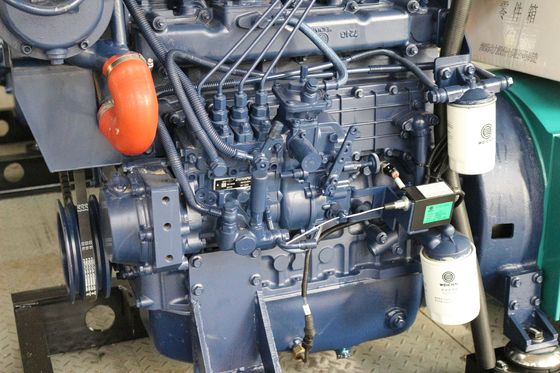 50/60HZ Frequency 100KW/125KVA Weichai Marine Diesel Generator Water Cooled Method