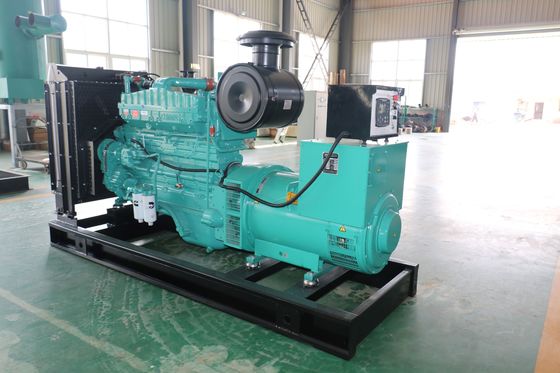 24V DC Electric Start 200KW Original Cummins Diesel Generator Set with Silent Canopy