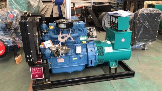 24V DC Electric Start 25kw 30kva Ricardo Diesel Generator with CE/ISO9001 Certificate
