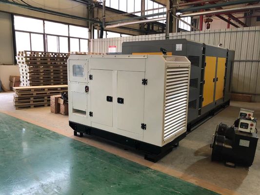 110/220V Rated Voltage 50kVA Silent Type Diesel Generator 50Hz IP23 Protection Class