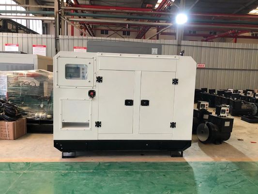 110/220V Rated Voltage 50kVA Silent Type Diesel Generator 50Hz IP23 Protection Class