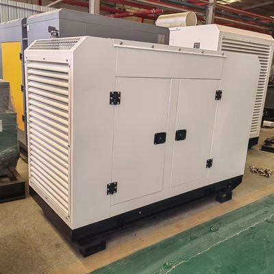 110/220V Rated Voltage 50kVA Silent Type Diesel Generator 50Hz IP23 Protection Class