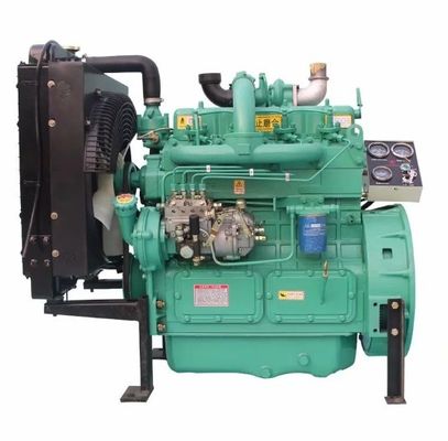 Affordable 2 Cylinder Air Cooled Diesel Engines with 30kw/1500rpm Rated Power/Speed