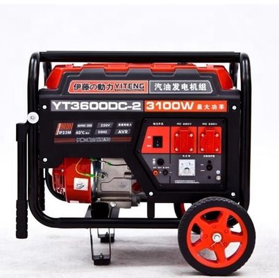 Gasoline Portable Generator with Rated Current 23A and Rated Voltage 220V