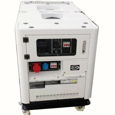 CE/ISO9001 Certificate 15kva 12kw Diesel Generator 1 Phase Diesel Engine Silent Canopy