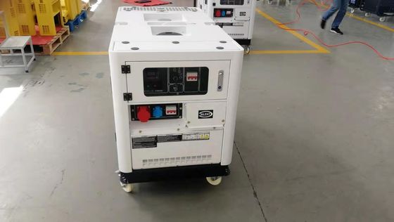 CE/ISO9001 Certificate 15kva 12kw Diesel Generator 1 Phase Diesel Engine Silent Canopy
