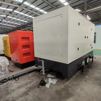 Portable 60kw 3 Phase Trailer Type 75kVA Generator with Towable Mobile Power Station
