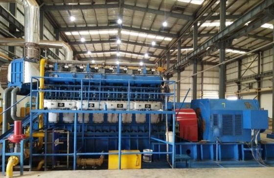 CE/ISO9001 Certified 1MW 2MW 3MW Heavy Oil Tire Oil Gas Generator for Power Station and Ship